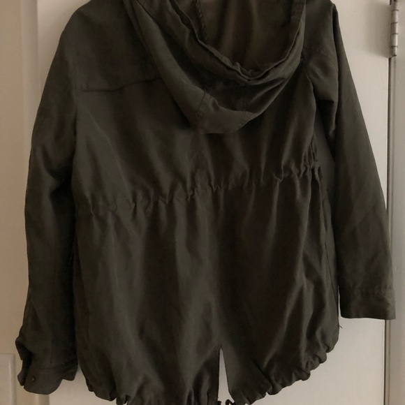 Olive green coat - Picture 2 of 2